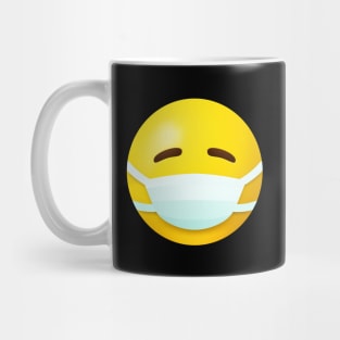 Mask face emoji Mug